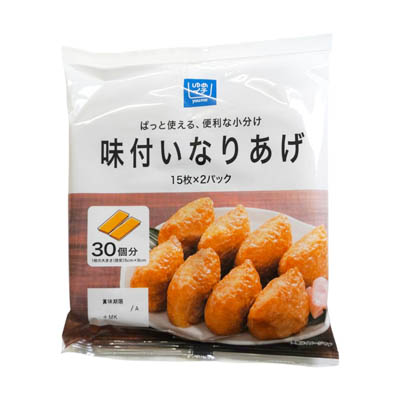 ゆめイチ　味付いなりあげ　15枚×2パック