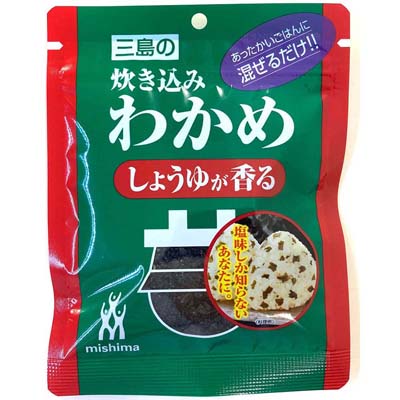 三島食品　炊き込みわかめ　しょうゆが香る　22ｇ