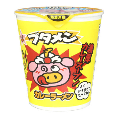 おやつブタメンカレーラーメン37g