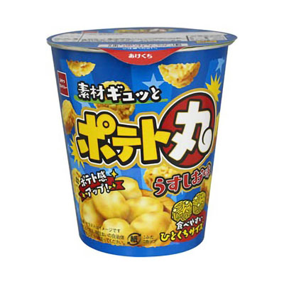 おやつポテト丸うすしお味55g
