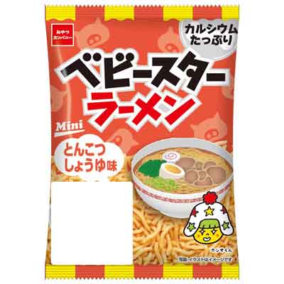 おやつカンパニー　ベビースターラーメンミニ　とんこつしょうゆ味　20ｇ