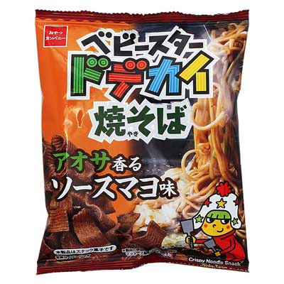おやつカンパニー ベビースタードデカイ焼そば アオサ香るソースマヨ味 67g