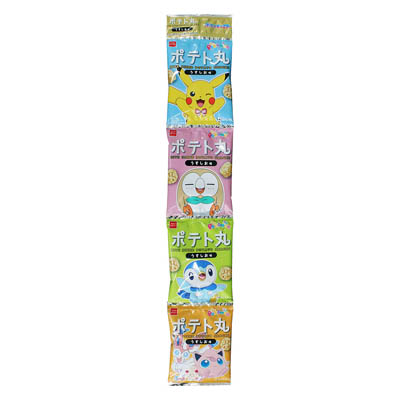 おやつカンパニー　ポテト丸　うすしお味　14ｇ×4袋