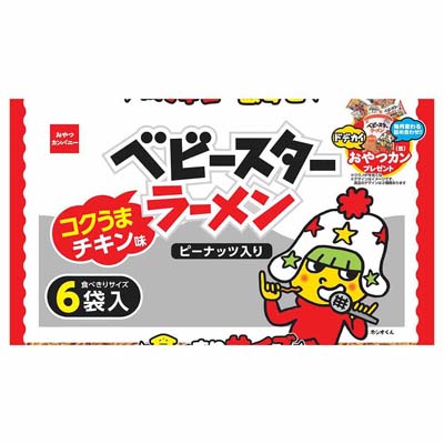おやつカンパニー ベビースターラーメン コクうまチキン味 23g×6袋