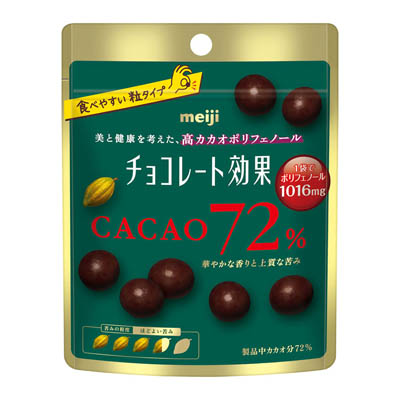 明治チョコレート効果カカオ72%40g