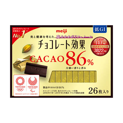 明治 チョコレート効果 86% 26枚