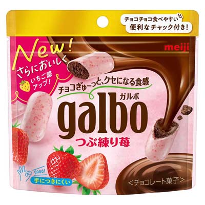 明治 ガルボ つぶ練り苺パウチ 58g