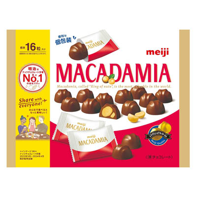 明治 マカダミアチョコレートビッグパック 16粒