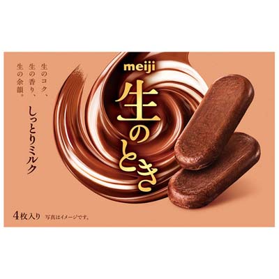 明治　生のときしっとりミルク　4枚入