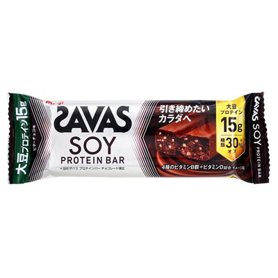 明治　ザバス　ソイプロテインバー　ビターチョコ味　44ｇ