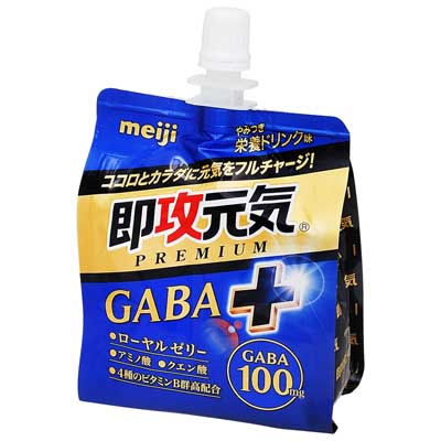 明治　即攻元気ゼリー　GABA＋やみつき栄養ドリンク味　180g