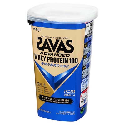 ザバス　アドバンスト　ホエイプロテイン100　バニラ風味　280ｇ