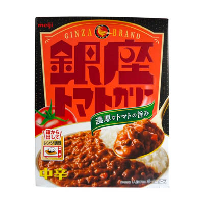 明治　銀座トマトカリー　中辛　170ｇ