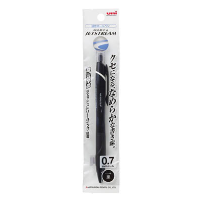 三菱 ジェットストリーム 0.7mmボール 黒
