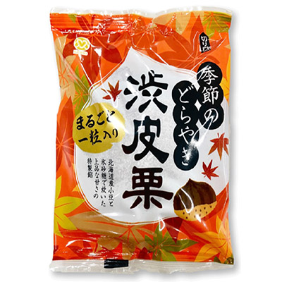 メイホウ 季節のどら焼き 渋皮栗 1個