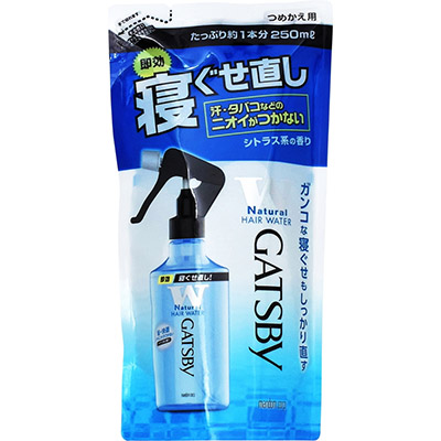 ギャツビー 寝ぐせ直しウォーター つめかえ用  250ml