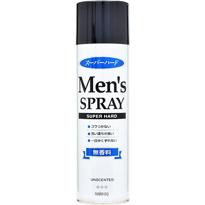 マンダム メンズヘアスプレー スーパーハード 無香料  275g