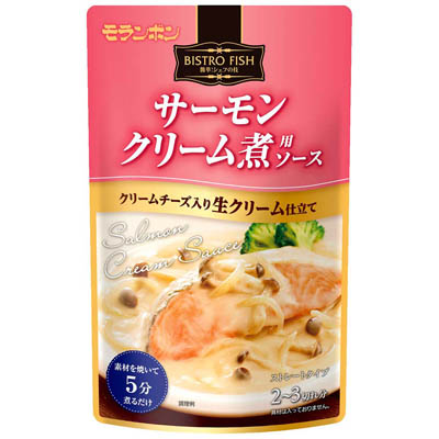 モランボン　BISTRO FISH　サーモンクリーム煮用ソース　2～3切れ分