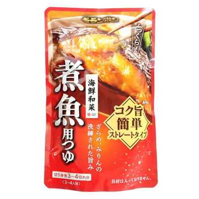 モランボン　煮魚用つゆ（3～4切れ分）