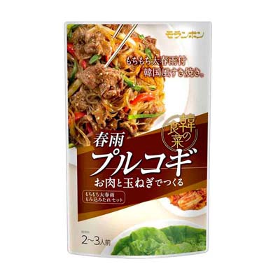 韓の食菜　春雨プルコギ　140ｇ　　※商品画像をクリックすると商品裏面のレシピなどがご確認いただけます