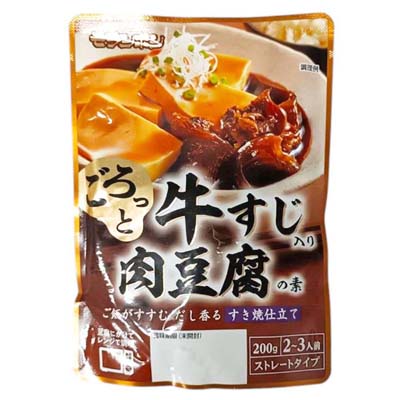 モランボン　牛すじ入り　肉豆腐の素　200ｇ
