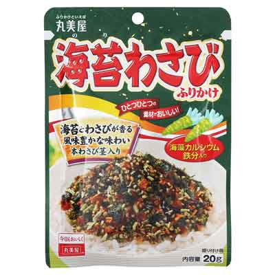 丸美屋　海苔わさびふりかけ　20ｇ