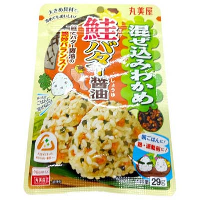 丸美屋　混ぜ込みわかめ鮭バター醤油 29g