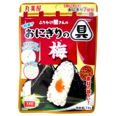 丸美屋　ふりかけ屋さんの簡単！おにぎりの具　梅　14ｇ