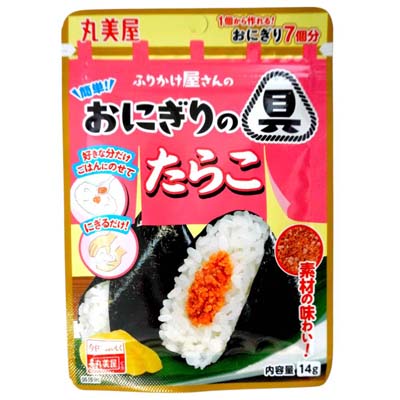 丸美屋　ふりかけ屋さんの簡単！おにぎりの具　たらこ　14ｇ
