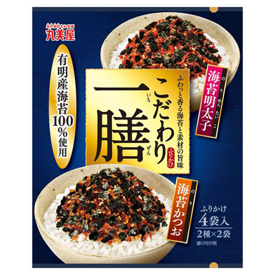 丸美屋　こだわり一膳 海苔かつお＆海苔明太子 4袋入