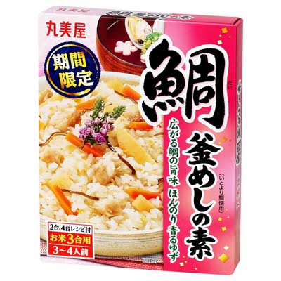 丸美屋 鯛釜めしの素 3合用