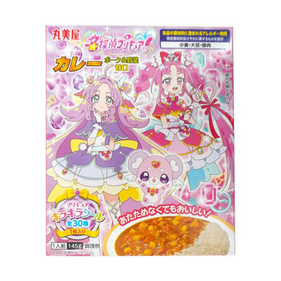 丸美屋　名探偵プリキュア！カレー　ポーク＆野菜　甘口　145ｇ
