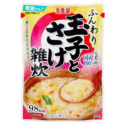 丸美屋 ふんわり玉子とさけ雑炊 250g
