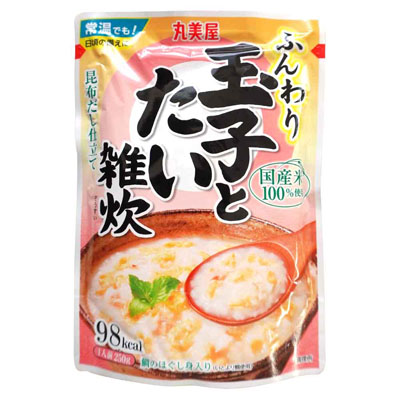 丸美屋 ふんわり玉子とたい雑炊 250g