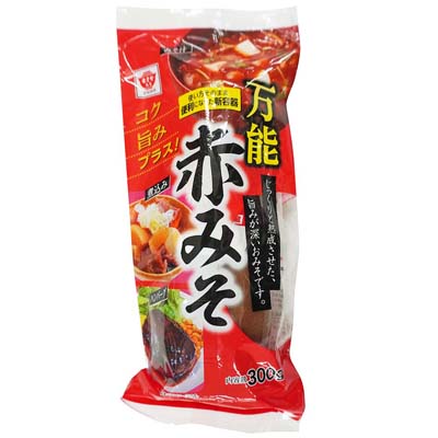 ますやみそ　万能赤みそスクイズボトル３００ｇ