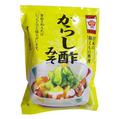 ますやみそ　和えものからし酢味噌３０ｇ×５袋入