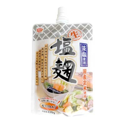 ますやみそ　生塩麹スパウト　220ｇ