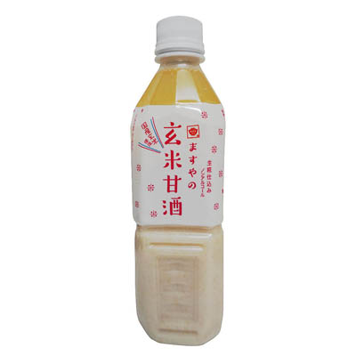 ますやみそ　生糀仕込み　ますやの玄米甘酒　500ｍｌ