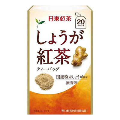 日東しょうが紅茶ティーバッグ20袋入