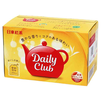 日東紅茶　デイリークラブ　ティーバッグ　20袋