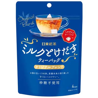 日東紅茶　ミルクとけだすティーバッグ　オリジナルブレンド　4袋入