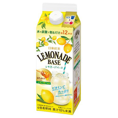 日東紅茶 レモネードベース 490ml
