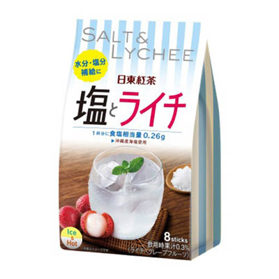 日東紅茶　塩とライチ　８本入