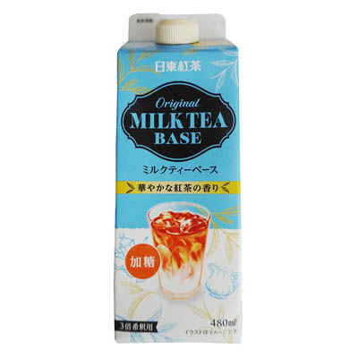 日東紅茶 オリジナルミルクティーベース 480ml