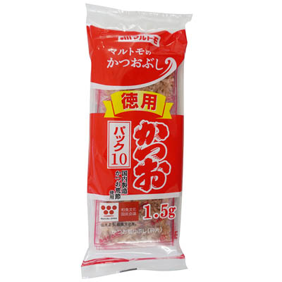 マルトモ　徳用かつおパック　1.5ｇ×10袋