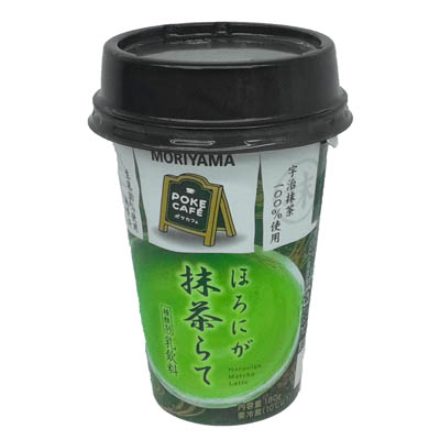 守山乳業 ポケカフェ ほろにが抹茶らて 180g