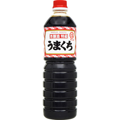 マルエ　特級うまくちしょうゆ　１Ｌ