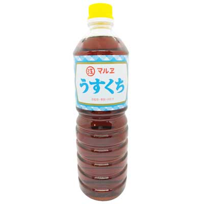 マルエ　うすくち醤油　１０００ｍｌ