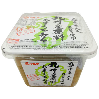 マルエ　九州産原料あまくちみそ　４５０ｇ