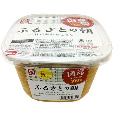 マルエ　国産米・大麦・大豆100%　ふるさとの朝　甘口あわせこうじ　７００ｇ